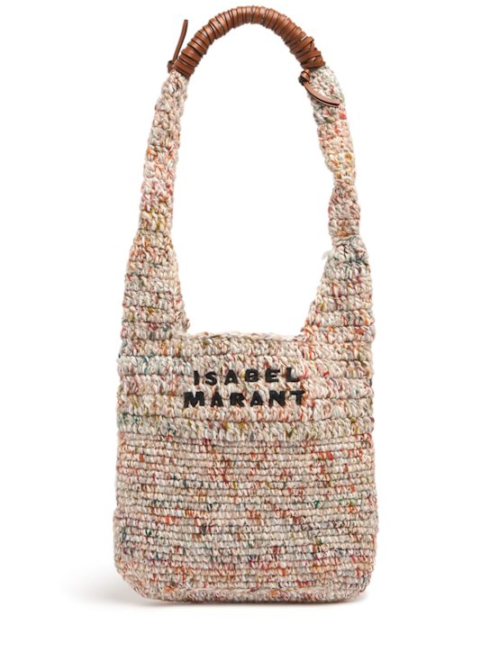 Isabel Marant: Small Praia crochet tote bag - women_0 | Luisa Via Roma
