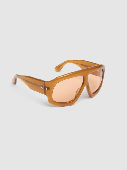 Port Tanger: Mari acetate sunglasses w/ amber lens - men_1 | Luisa Via Roma