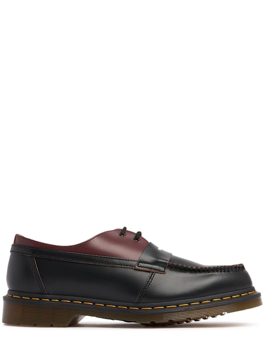 MM6 Maison Margiela: Dr Martens x MM6 Penton Mashup loafers - men_0 | Luisa Via Roma