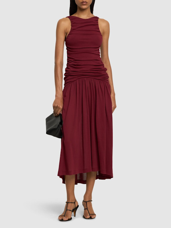 Evidente cotton midi dress - Thumbnail 2