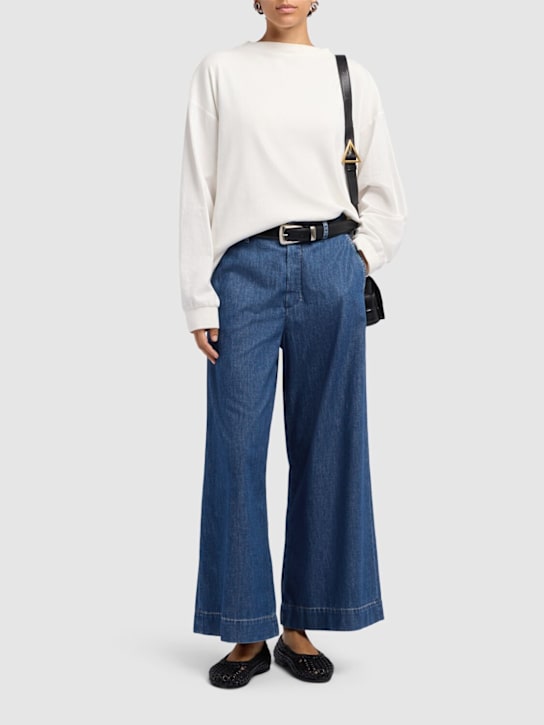Paul cropped denim flared jeans - Thumbnail 2
