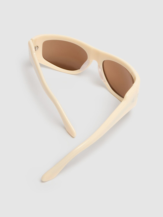 Port Tanger: Fayaz acetate sunglasses w/ tobacco lens - Beige - men_3 | Luisa Via Roma