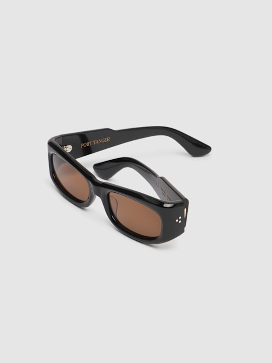 Port Tanger: Saudade II acetate sunglasses - Black - men_1 | Luisa Via Roma