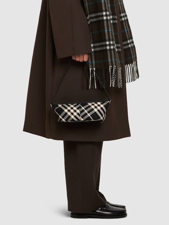 Burberry: Borsa con stampa Check - women_1 | Luisa Via Roma