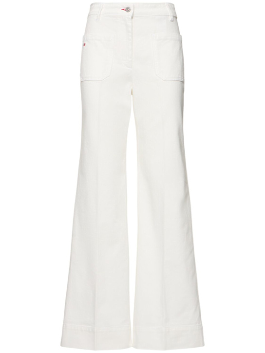 Victoria Beckham: Jeans Alina a vita alta - women_0 | Luisa Via Roma
