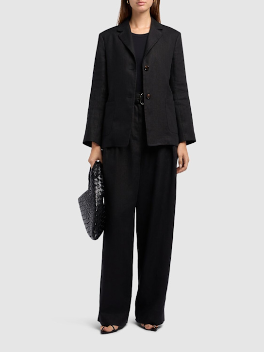 'S Max Mara: Arrigo リネンブレザー - women_1 | Luisa Via Roma