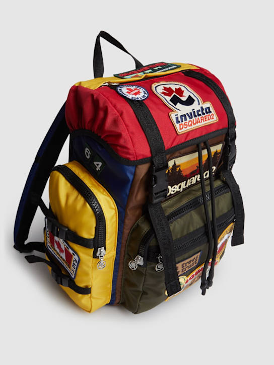 Dsquared2: Printed nylon backpack - kids-boys_1 | Luisa Via Roma