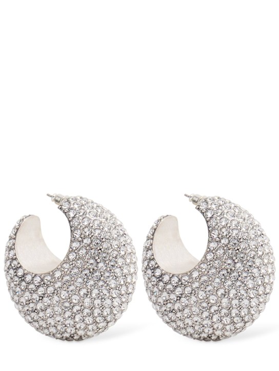 Isabel Marant: クリスタルフープピアス - women_0 | Luisa Via Roma