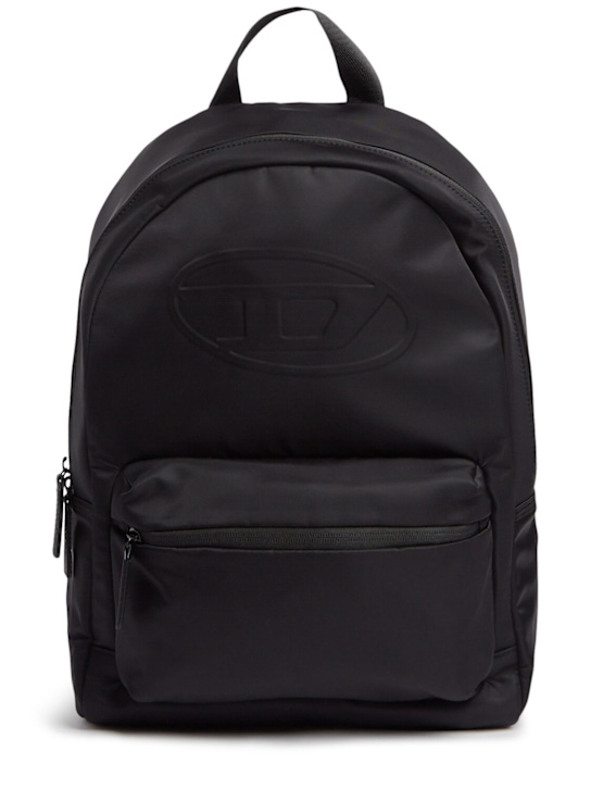 Diesel Kids: Logo embossed nylon backpack - kids-girls_0 | Luisa Via Roma