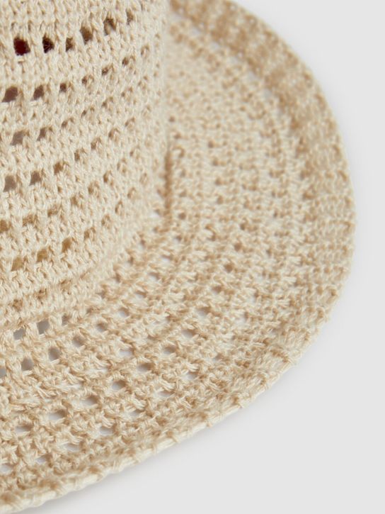 MAX&Co.: Cappello bucket crochet - Beige - kids-girls_1 | Luisa Via Roma