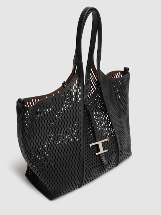 Tod's: Medium Fori laser leather tote bag - women_2 | Luisa Via Roma