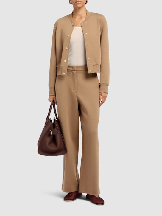 'S Max Mara: Barbara scuba jersey jacket - women_1 | Luisa Via Roma