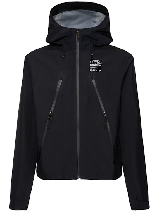 MM6 Maison Margiela: MM6 X Salomon windbreaker - men_0 | Luisa Via Roma