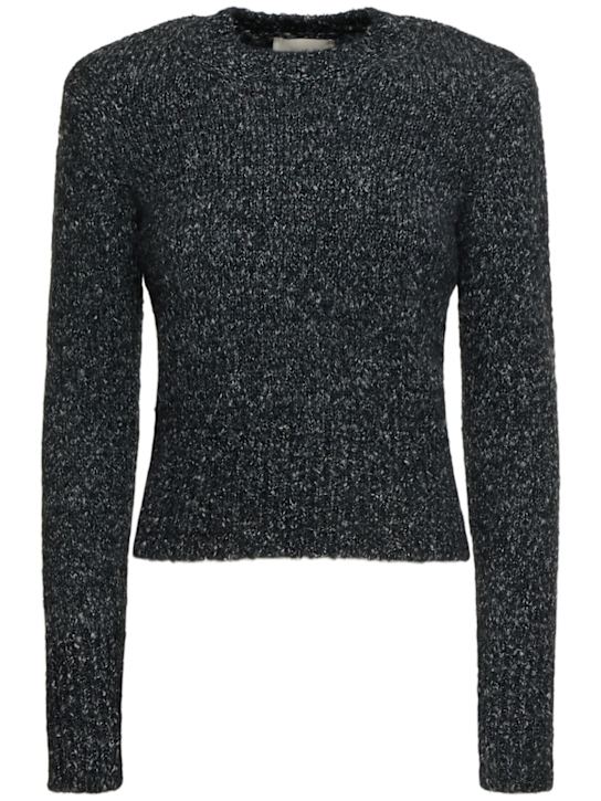 Isabel Marant: Kalo alpaca blend knit sweater - women_0 | Luisa Via Roma