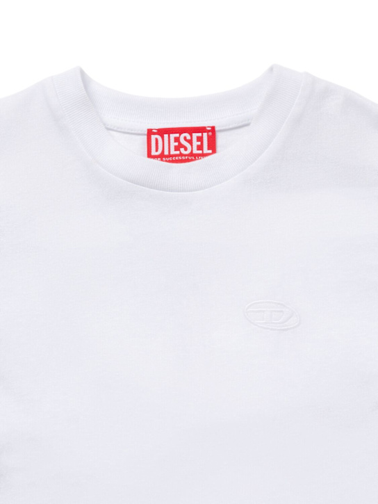 Diesel Kids: Cotton jersey t-shirt - kids-boys_1 | Luisa Via Roma