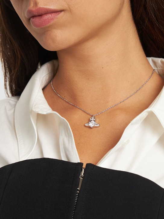 Vivienne Westwood: Ariella crystal pendant necklace - women_1 | Luisa Via Roma