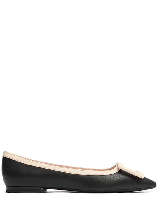 Roger Vivier: Ballerine Gommettine in pelle 10mm - women_0 | Luisa Via Roma