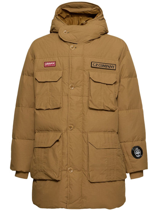 adidas Originals: C.P. Company Spezial puffer jacket - men_0 | Luisa Via Roma