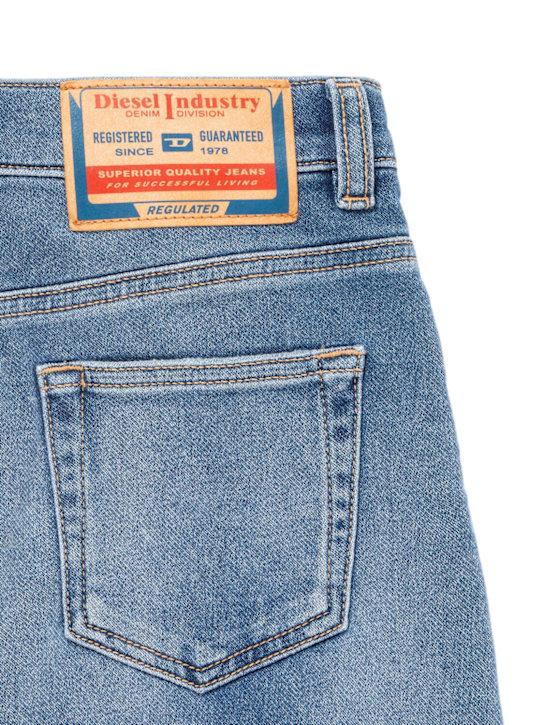 Diesel Kids: Stretch cotton denim skirt - kids-girls_1 | Luisa Via Roma