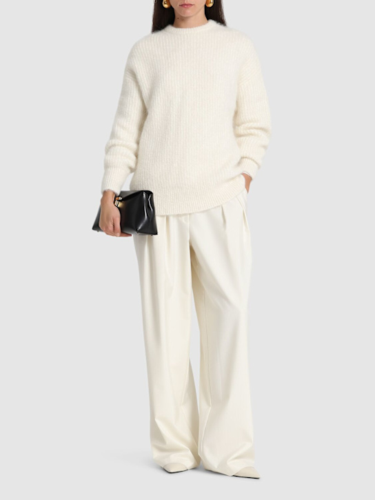 16arlington: Maglia Sephia in misto alpaca a costine - women_1 | Luisa Via Roma