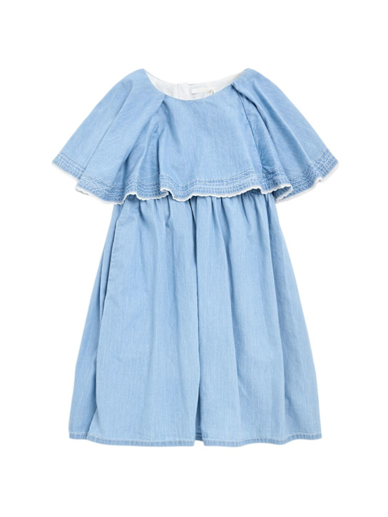 Light cotton denim dress - Chlo - Girls | Luisaviaroma