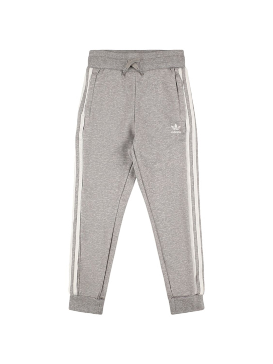 adidas Originals: Logo混棉科技织物运动裤 - kids-girls_0 | Luisa Via Roma