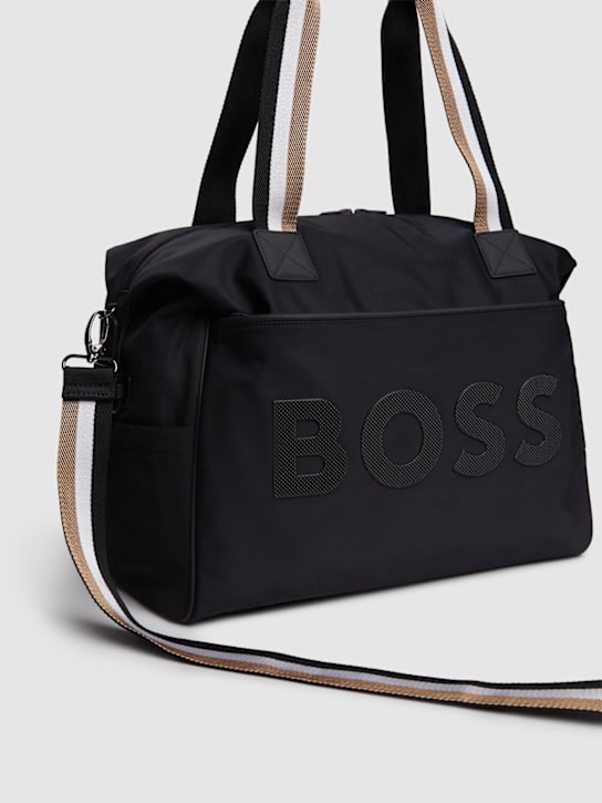 Boss: ナイロンチェンジングバッグ - kids-boys_1 | Luisa Via Roma