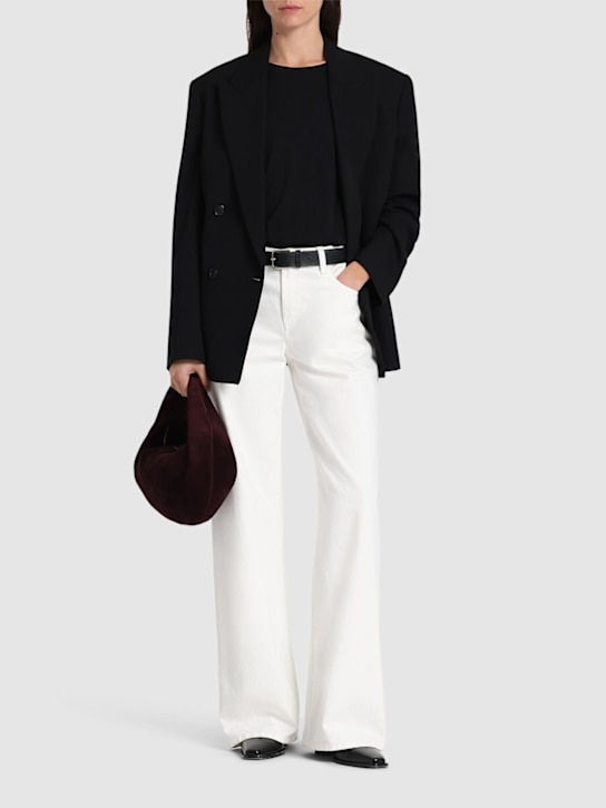 Éterne: Short sleeve cotton t-shirt - women_1 | Luisa Via Roma