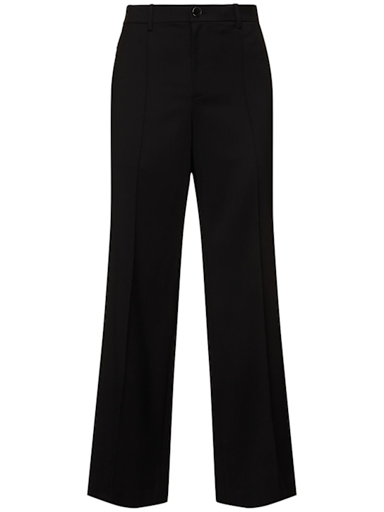 Helmut Lang: Wool relaxed pants - men_0 | Luisa Via Roma
