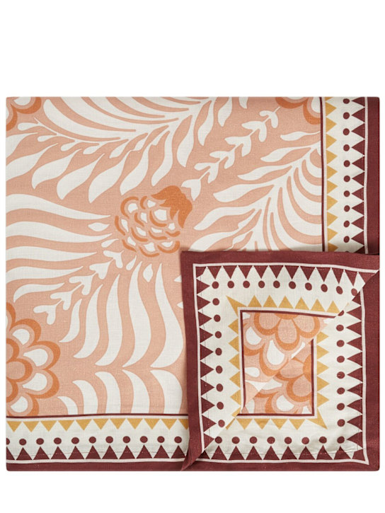 La Double J: Medium Tudor Pink tablecloth - Pink - ecraft_0 | Luisa Via Roma