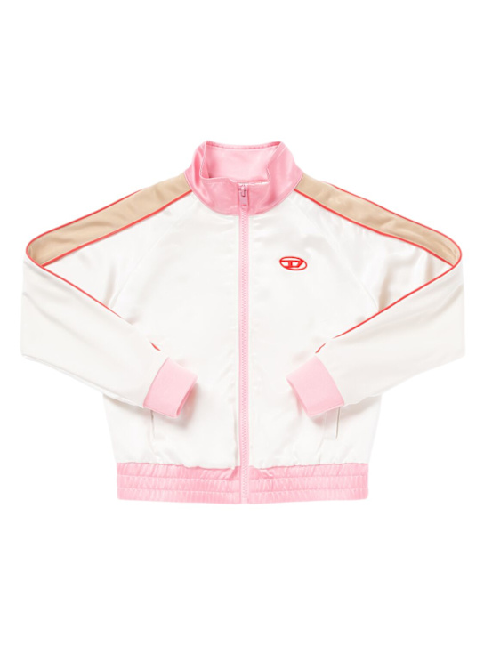 Diesel Kids: Logo track jacket - kids-girls_0 | Luisa Via Roma