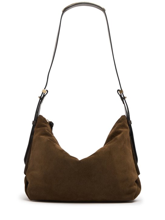 Isabel Marant: Leyden suede shoulder bag - women_0 | Luisa Via Roma