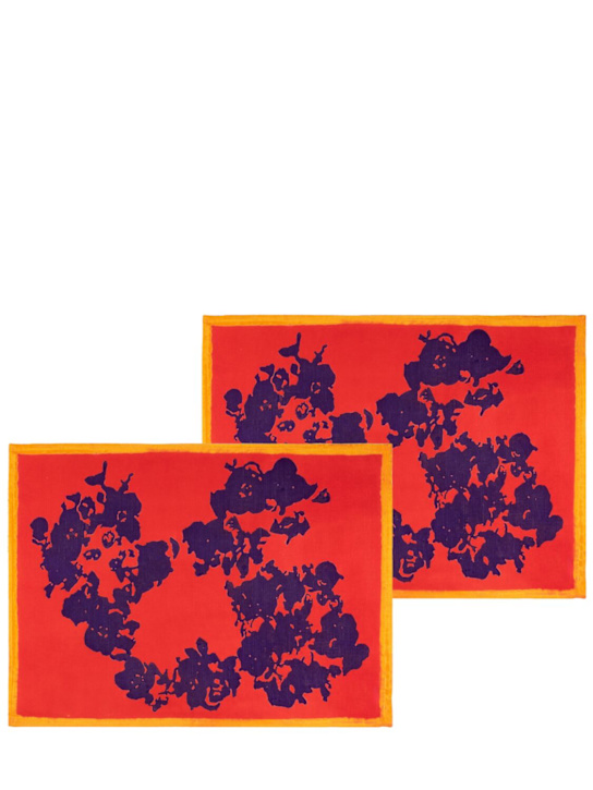 Stories Of Italy: Set of 2 Hortensia placemats - ecraft_0 | Luisa Via Roma