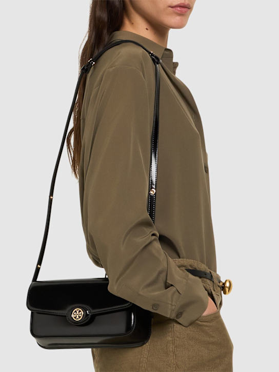 Tory Burch: E/W Robinson brushed leather bag - women_1 | Luisa Via Roma