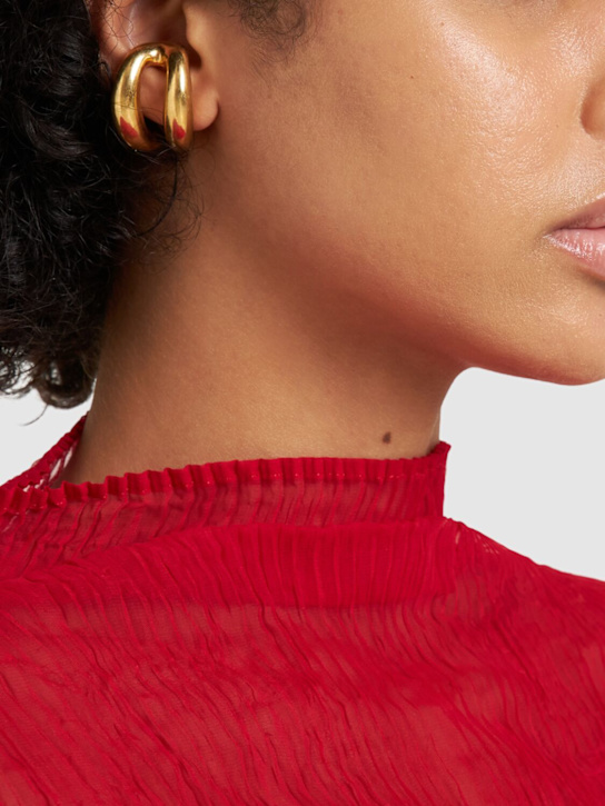 Panconesi: Double Moon hoop earrings - women_1 | Luisa Via Roma