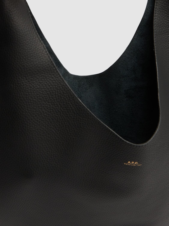 A.P.C.: Le Neige grain leather tote bag - women_5 | Luisa Via Roma