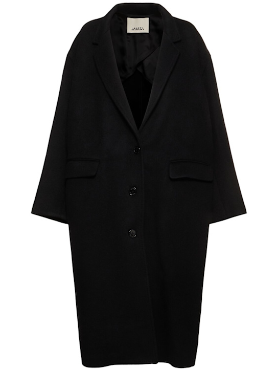 Isabel Marant: Efezia wool & cashmere coat - women_0 | Luisa Via Roma