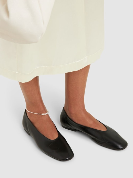 Sophie Bille Brahe: Peggy à Pied 14kt & pearl anklet - Pearl - women_1 | Luisa Via Roma