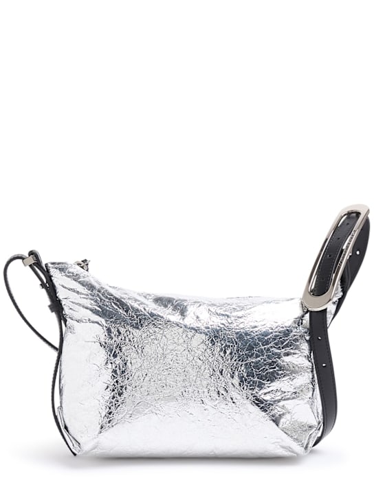 Isabel Marant: Mini Leyden leather shoulder bag - women_0 | Luisa Via Roma