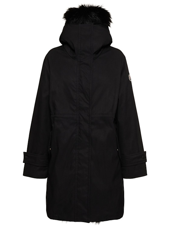 Moncler: Parka aus Nylonmischung „Bresis“ - women_0 | Luisa Via Roma