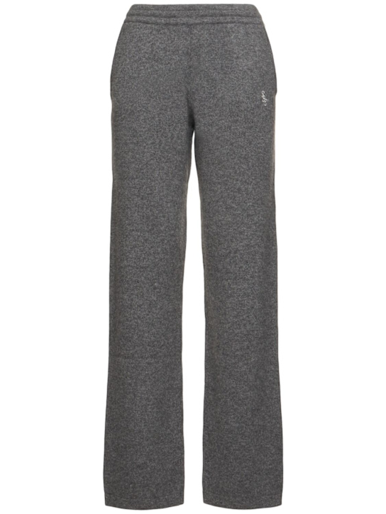 Sporty & Rich: SRC cashmere wide pants - women_0 | Luisa Via Roma