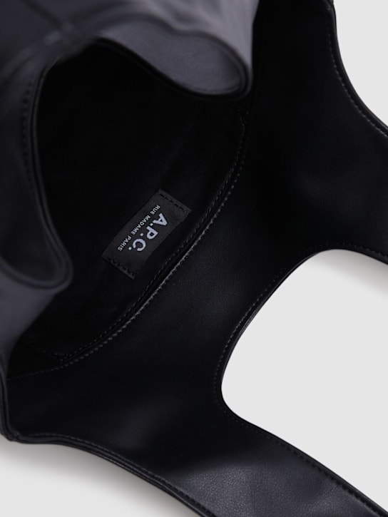 A.P.C.: Small Ninon faux leather tote bag - women_5 | Luisa Via Roma