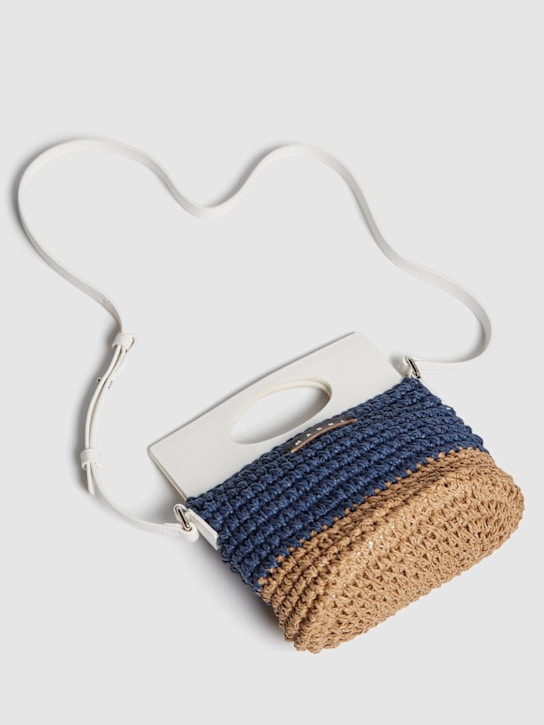 Marni Junior: ラフィア風バスケットバッグ - kids-girls_1 | Luisa Via Roma