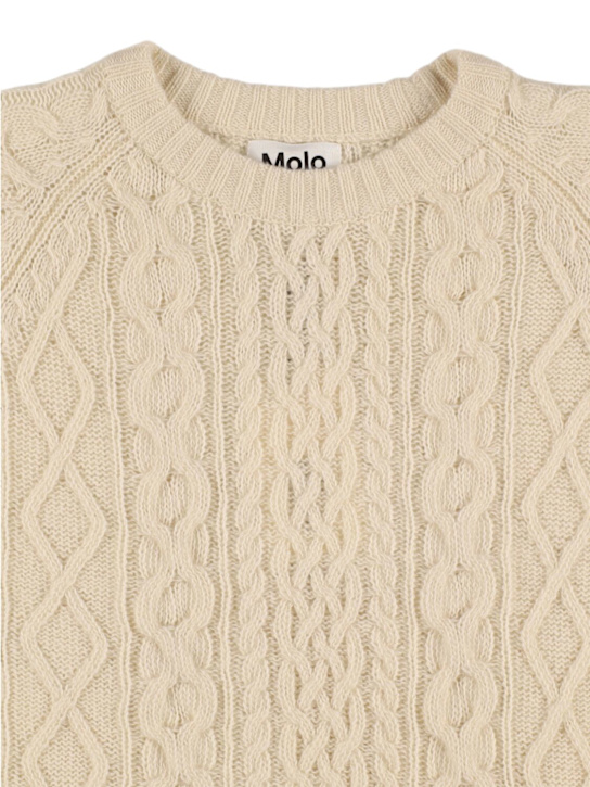 Molo: Pull-over en maille de laine mélangée - kids-boys_1 | Luisa Via Roma