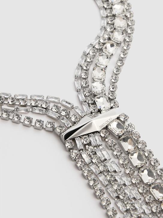 Jimmy Choo: Zandra necklace - women_2 | Luisa Via Roma
