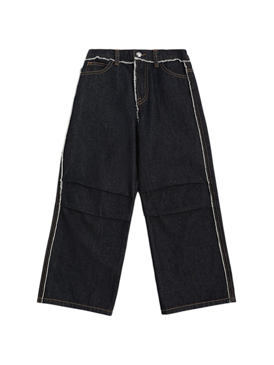 Marni Junior: Cotton jeans - Blue - kids-boys_0 | Luisa Via Roma
