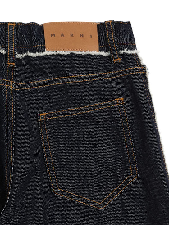 Marni Junior: Cotton jeans - Blue - kids-boys_1 | Luisa Via Roma