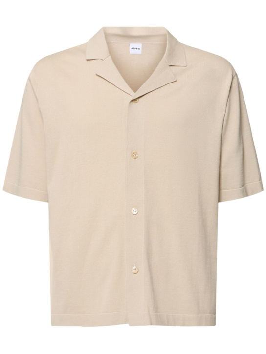 ASPESI: Mod. m084 knit shirt - men_0 | Luisa Via Roma