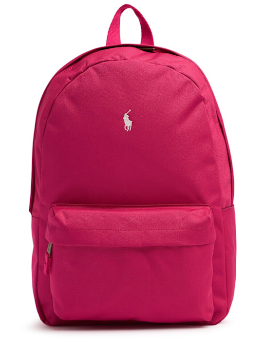 Polo Ralph Lauren: Rucksack aus Poly mit Logo - kids-girls_0 | Luisa Via Roma