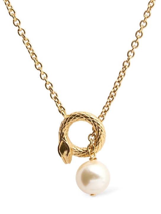 Chloé: Chloé lunar snake necklace - women_0 | Luisa Via Roma